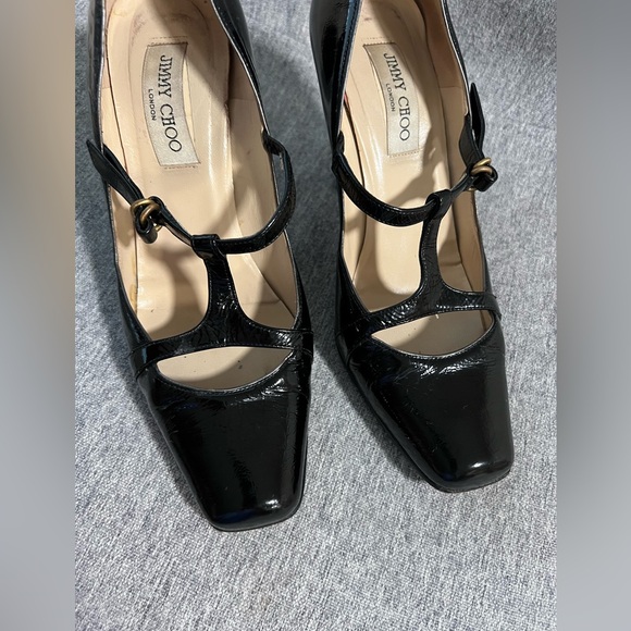 Jimmy choo patent leather penda T-strap Mary Jane - Picture 2 of 13